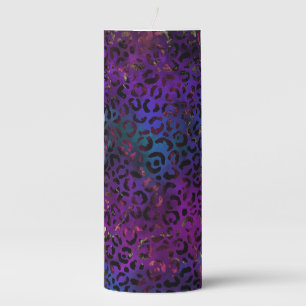 Leopard Paint Series Design 16 Pillar Candle