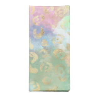Leopard Paint Series Design 2 Cloth Napkin