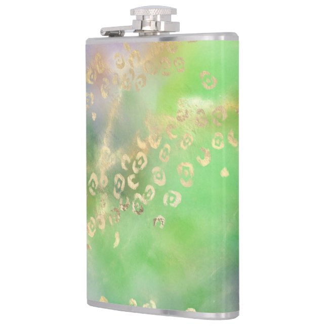 Leopard Paint Series Design 4 Flask (Left)