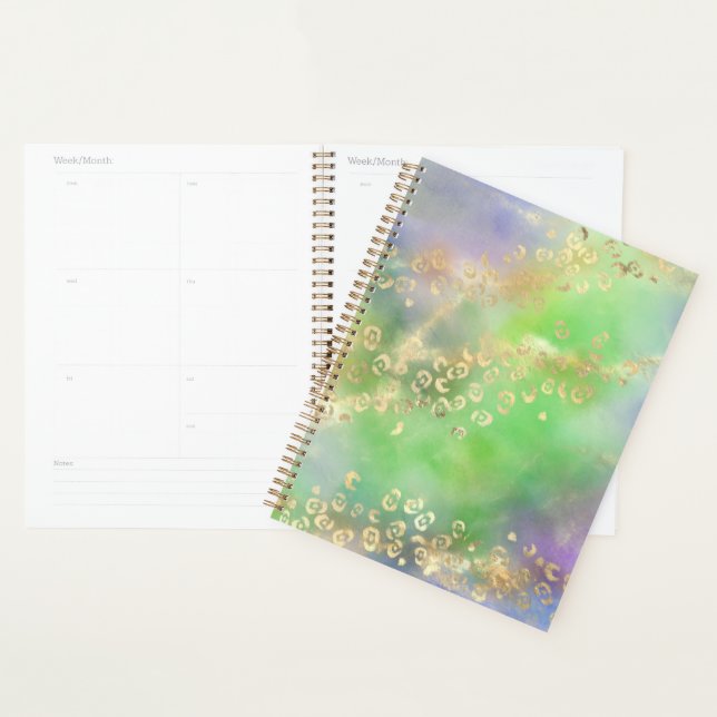Leopard Paint Series Design 4   Planner (Display)