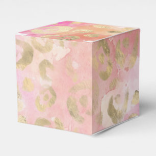 Leopard Paint Series Design 5 Favor Boxes