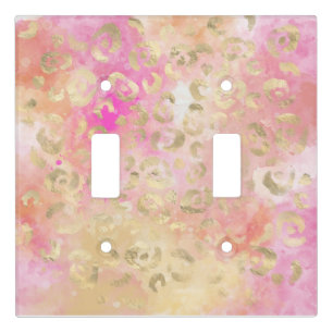Leopard Paint Series Design 5  Light Switch Cover