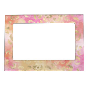 Leopard Paint Series Design 5   Magnetic Frame