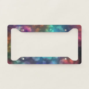 Leopard Paint Series Design 6 License Plate Frame