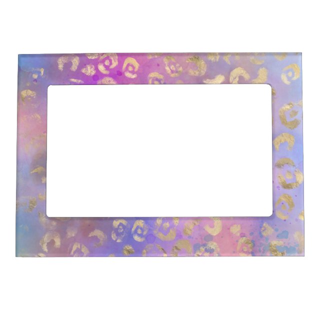 Leopard Paint Series Design 8   Magnetic Frame (Front)