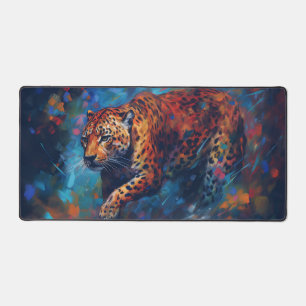 Leopard Painting Desk Mat