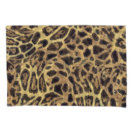 Leopard Pair of Pillowcases, Standard Size Pillow Case
