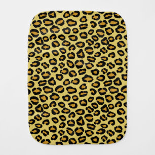 Leopard Pattern Baby Burp Cloth