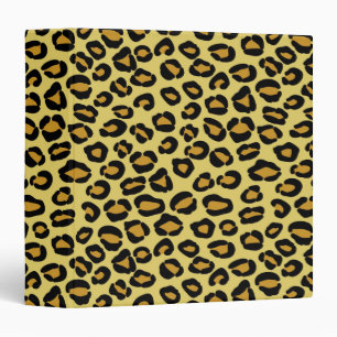 Leopard Pattern Binder