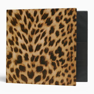 Leopard Pattern Binder