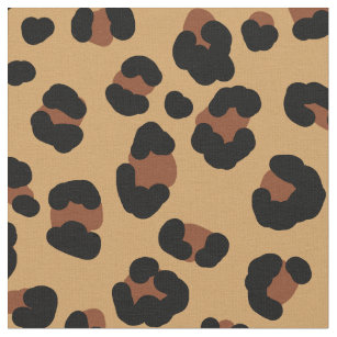 Cowhide Faux Western Leather Spotted Fabric