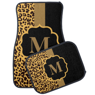 Leopard Pattern Car Floor Mat