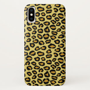 Leopard Pattern iPhone X Case
