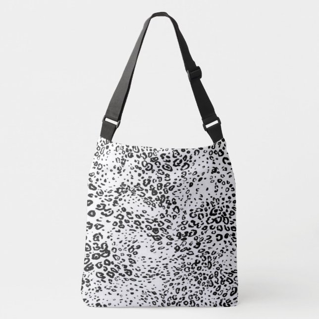 Leopard Pattern Crossbody Bag (Front)