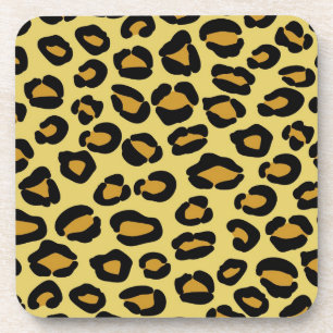 Leopard Pattern Drink Coaster