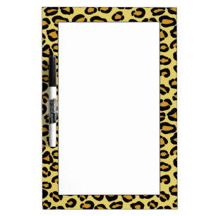 Leopard Pattern Dry Erase Board