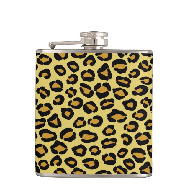 Leopard Pattern Flask (Front)