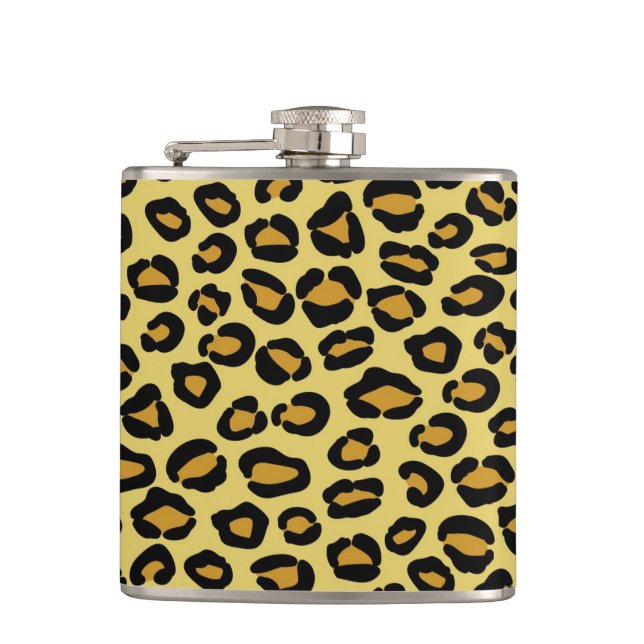 Leopard Pattern Flask (Front)