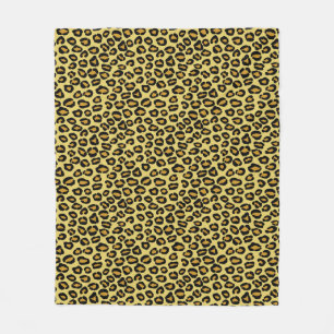 Leopard Pattern Fleece Blanket