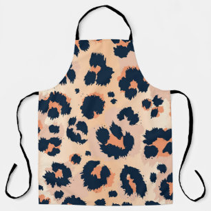 Leopard Pattern: Funny Seamless Design Apron