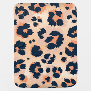 Leopard Pattern: Funny Seamless Design Baby Blanket