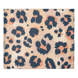 Leopard Pattern: Funny Seamless Design Duvet Cover
