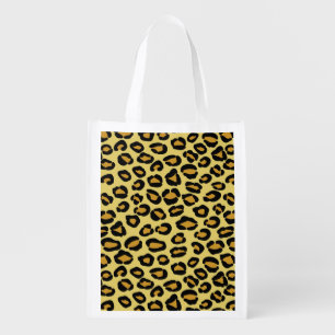 Leopard Pattern Grocery Bag