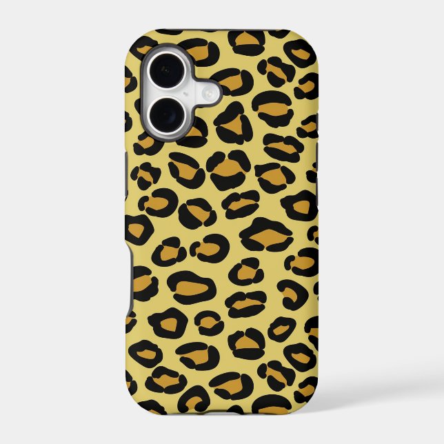 Leopard Pattern Iphone Case (Back)