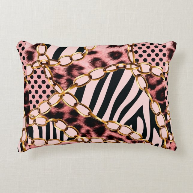 Leopard Pattern, Leopard Print, Animal print,  Accent Pillow (Front)