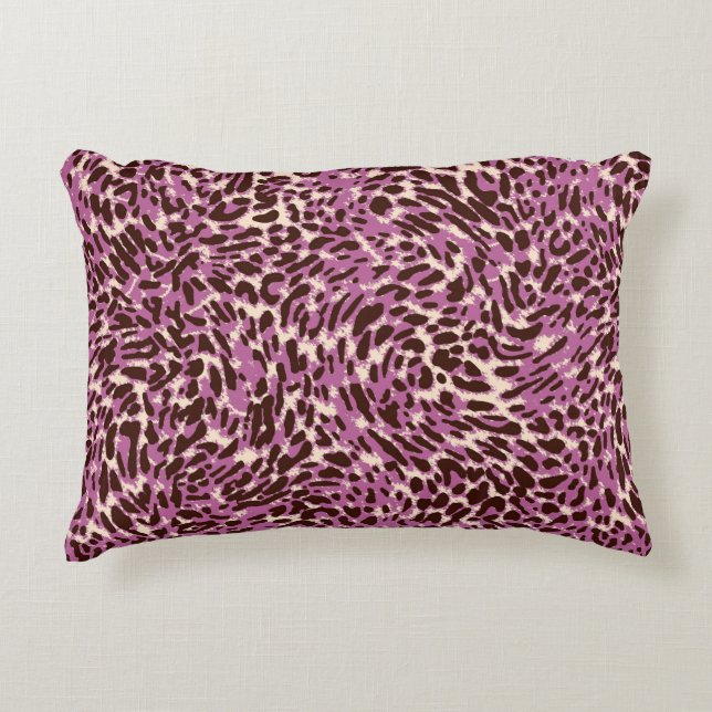 Leopard Pattern, Leopard Print, Animal print,  Accent Pillow (Front)