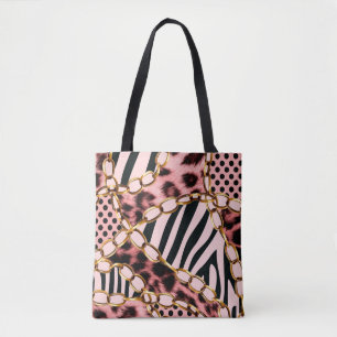 Leopard Pattern, Leopard Print, Animal print,  Tote Bag