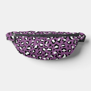 Leopard Pattern, Leopard Spots, Purple Leopard Fanny Pack