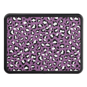Leopard Pattern, Leopard Spots, Purple Leopard Hitch Cover