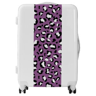 Leopard Pattern, Leopard Spots, Purple Leopard Luggage