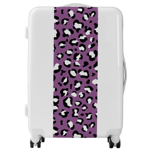 Leopard Pattern Leopard Spots Purple Leopard Luggage