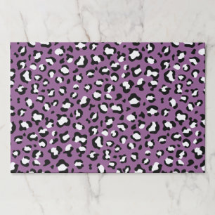 Leopard Pattern, Leopard Spots, Purple Leopard Paper Pad
