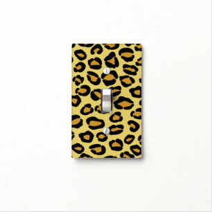 Leopard Pattern Light Switch Cover