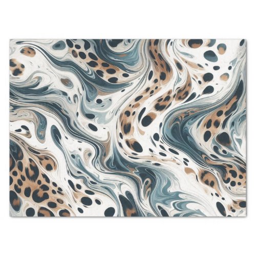 Leopard Pattern Milky Way  Tissue Paper