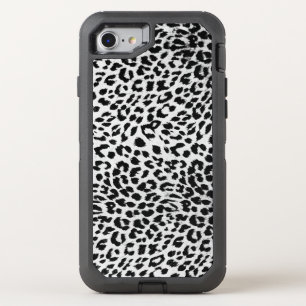 Leopard Pattern OtterBox Defender iPhone SE/8/7 Case