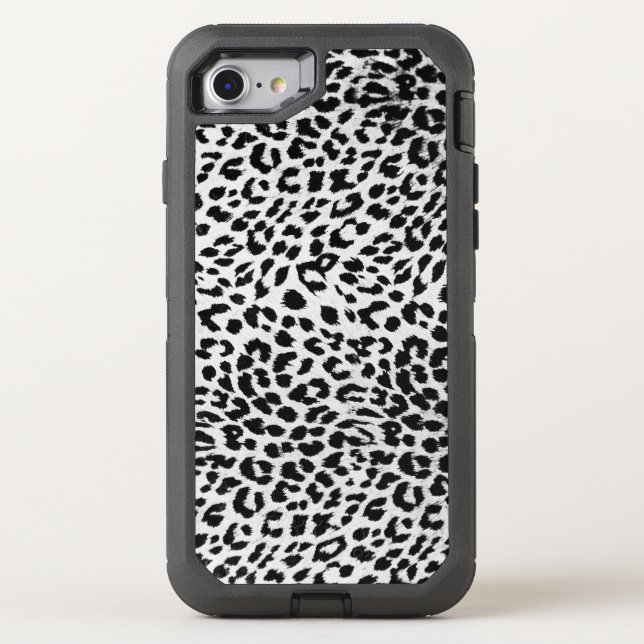 Leopard Pattern Otterbox iPhone Case (Back)
