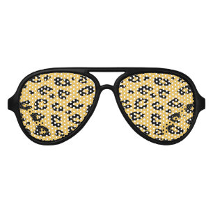 Leopard pattern party shades   animal print design