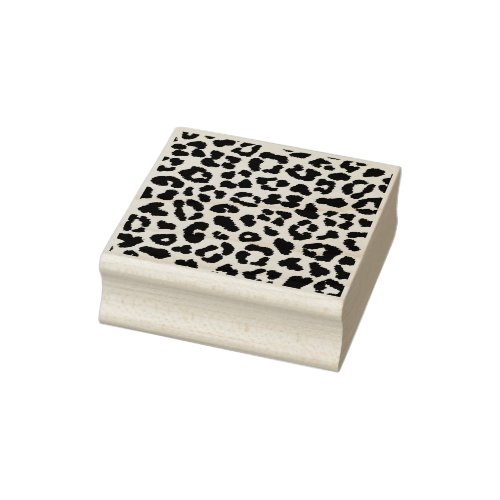 Leopard Pattern Print Leopard Pattern Print Rubber Rubber Stamp
