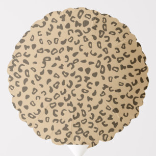 Leopard pattern skin tan design balloon