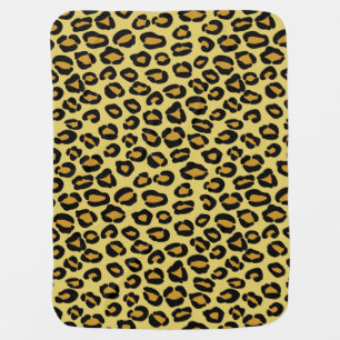 Leopard Pattern Stroller Blanket