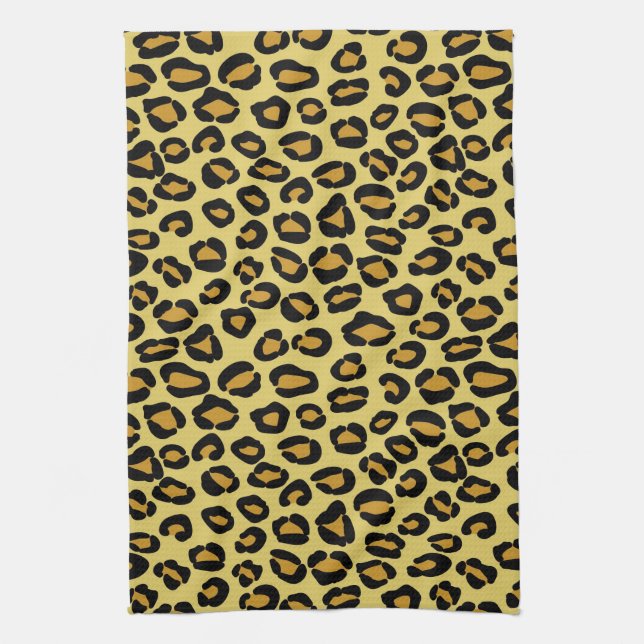 Leopard Pattern Towel (Vertical)