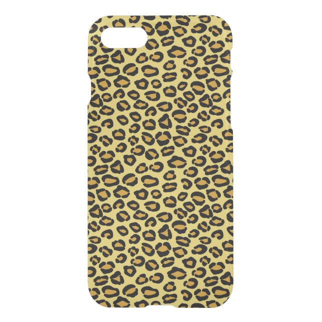 Leopard Pattern Uncommon iPhone Case (Back)