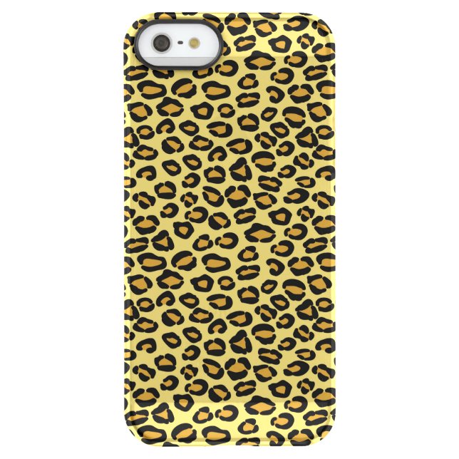Leopard Pattern Uncommon iPhone Case (Back)