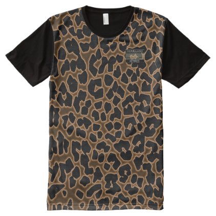 Leopard Patterned Homeland Attires T-Shirt