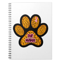 Leopard Paw Print Fur Mama Dog Cat Lovers