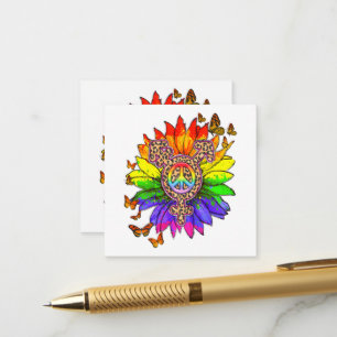 Leopard Pe Sign LGBT Pride Month Enclosure Card